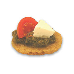 Parmesan Shortbreads with Sundried Tomatoes and Feta